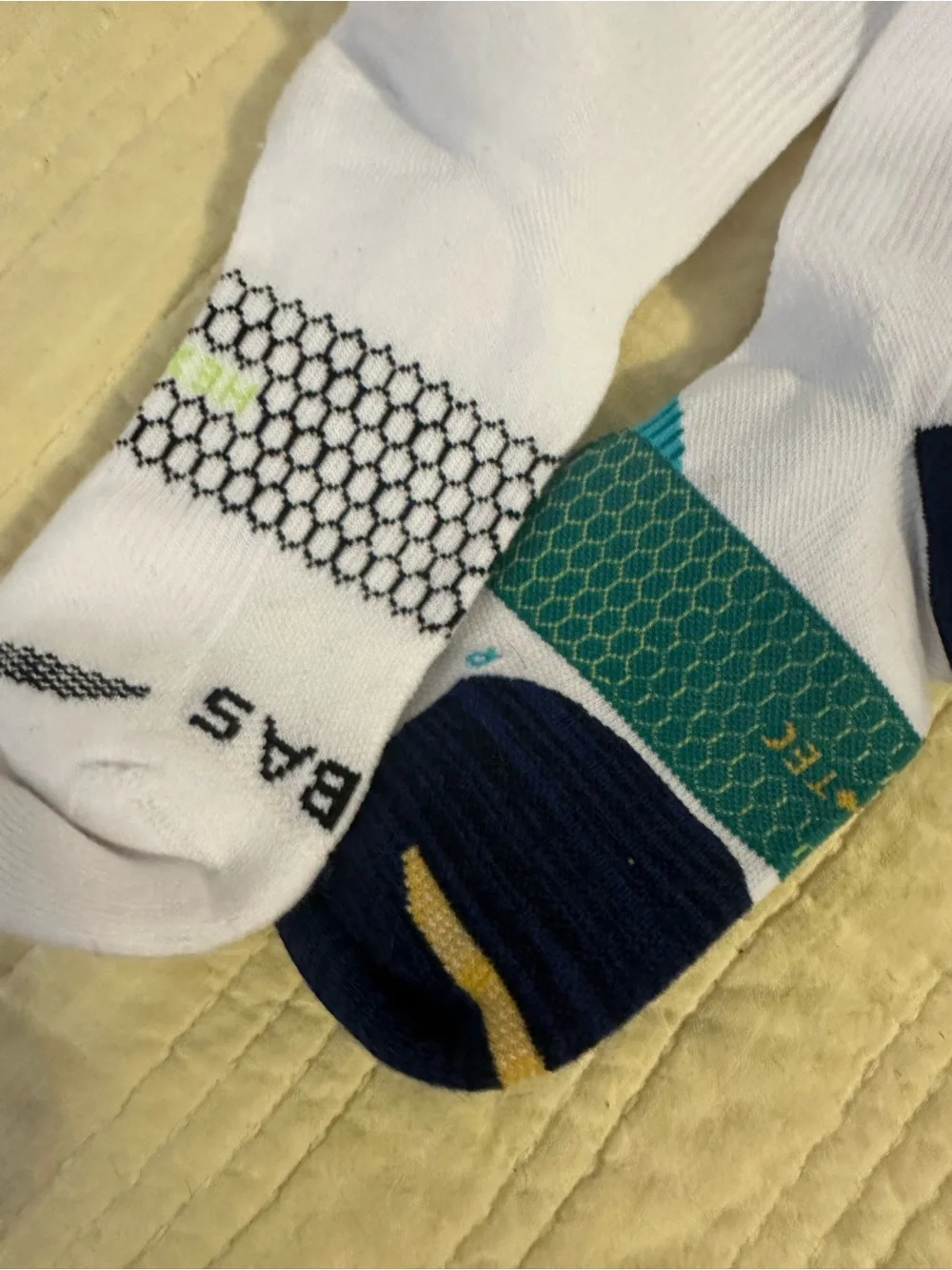 Bombas 3 pr Hex Tec Large Performance Crew Socks
